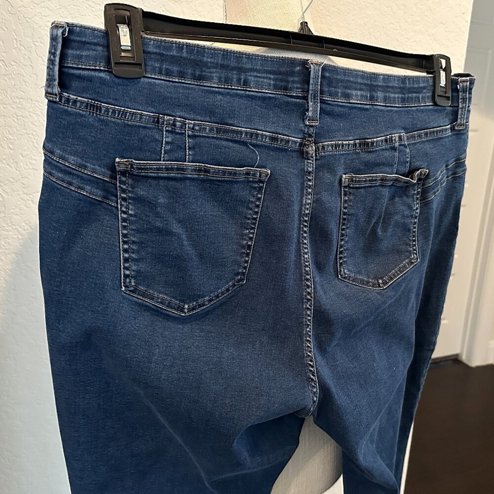 BOLD ELEMENTS Women's Skinny Jeans 20W - Picture 4 of 7